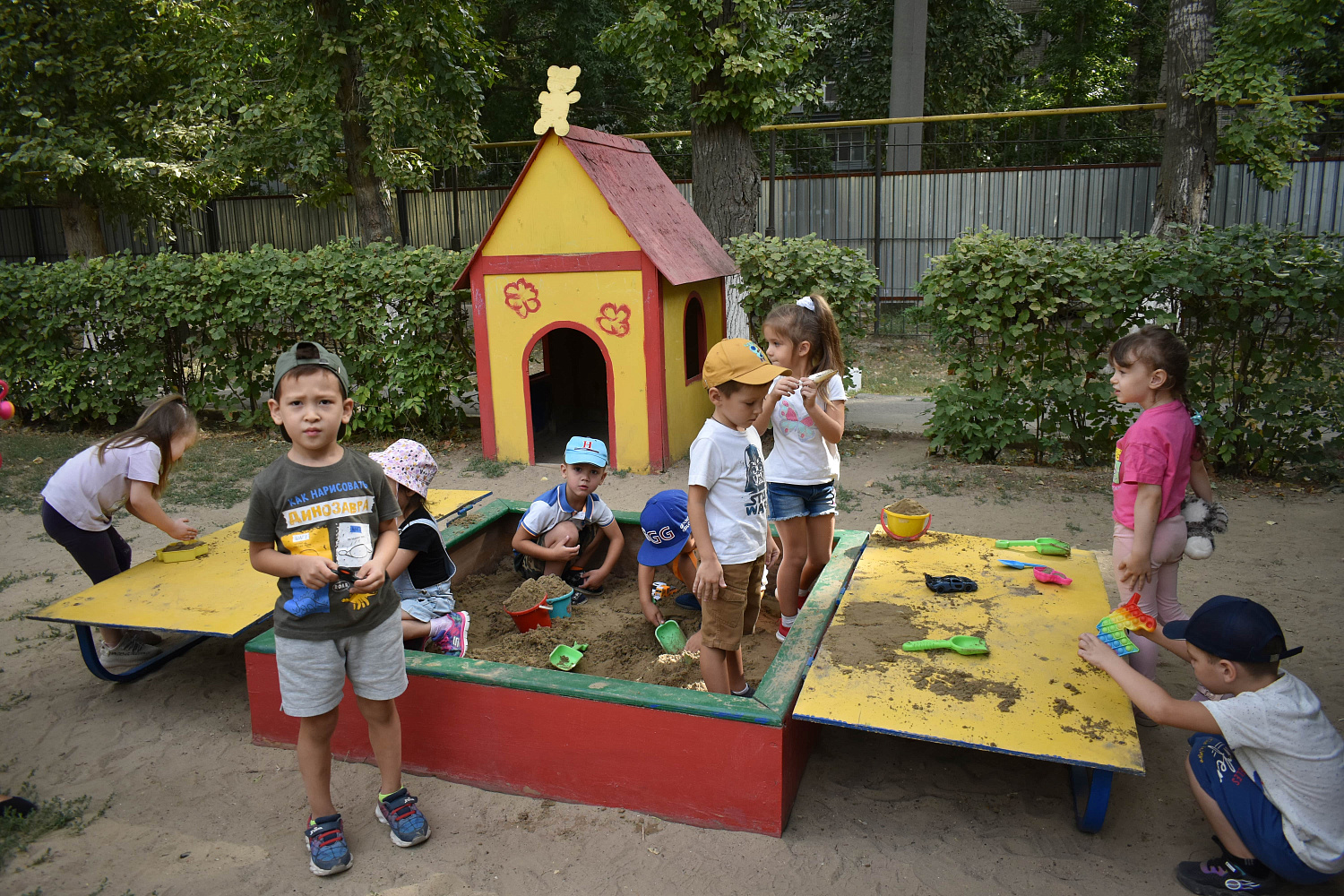В Дошкольном мини-центре АО Талап начались занятия