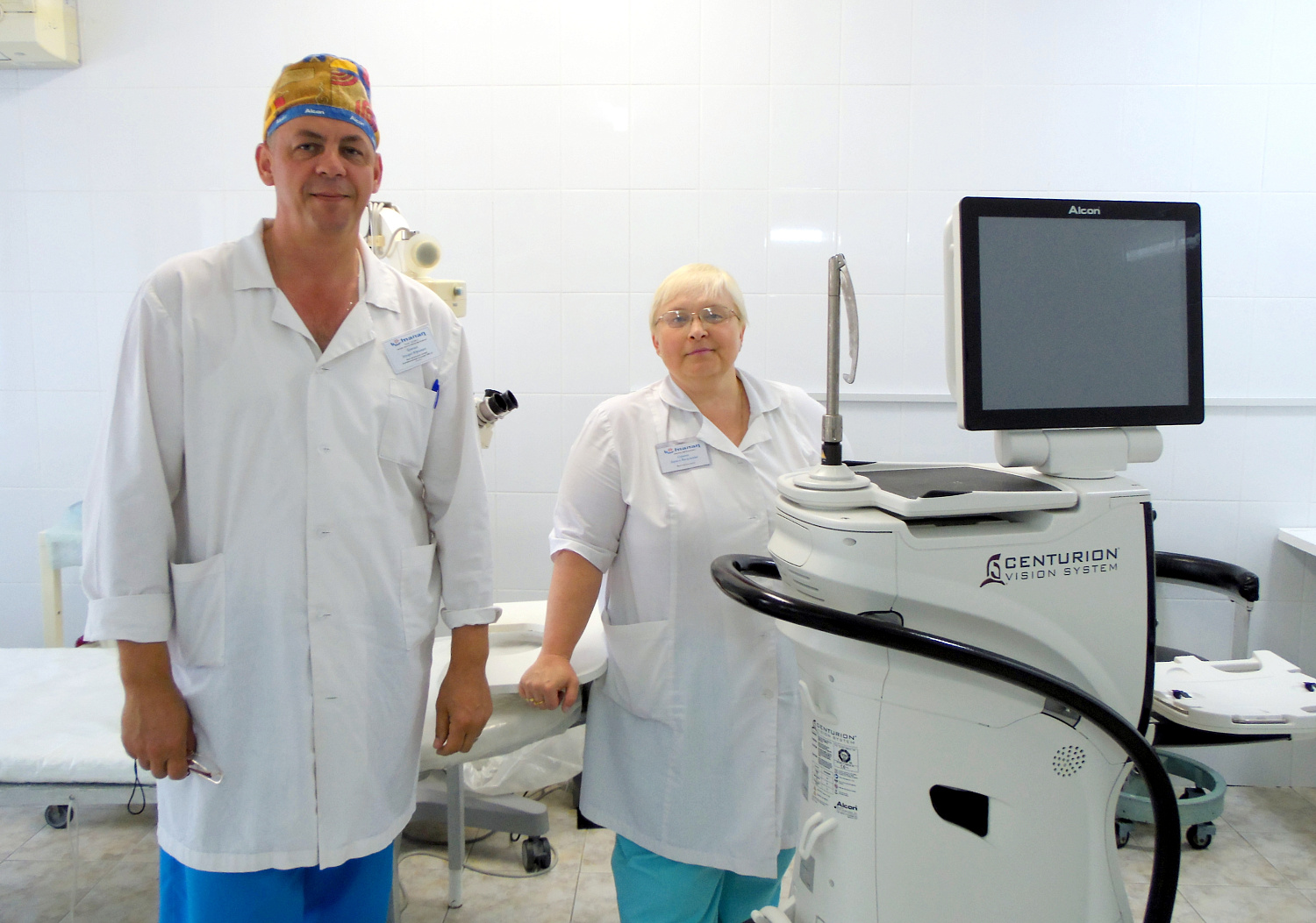 Микрохирургия глаза в АО Талап