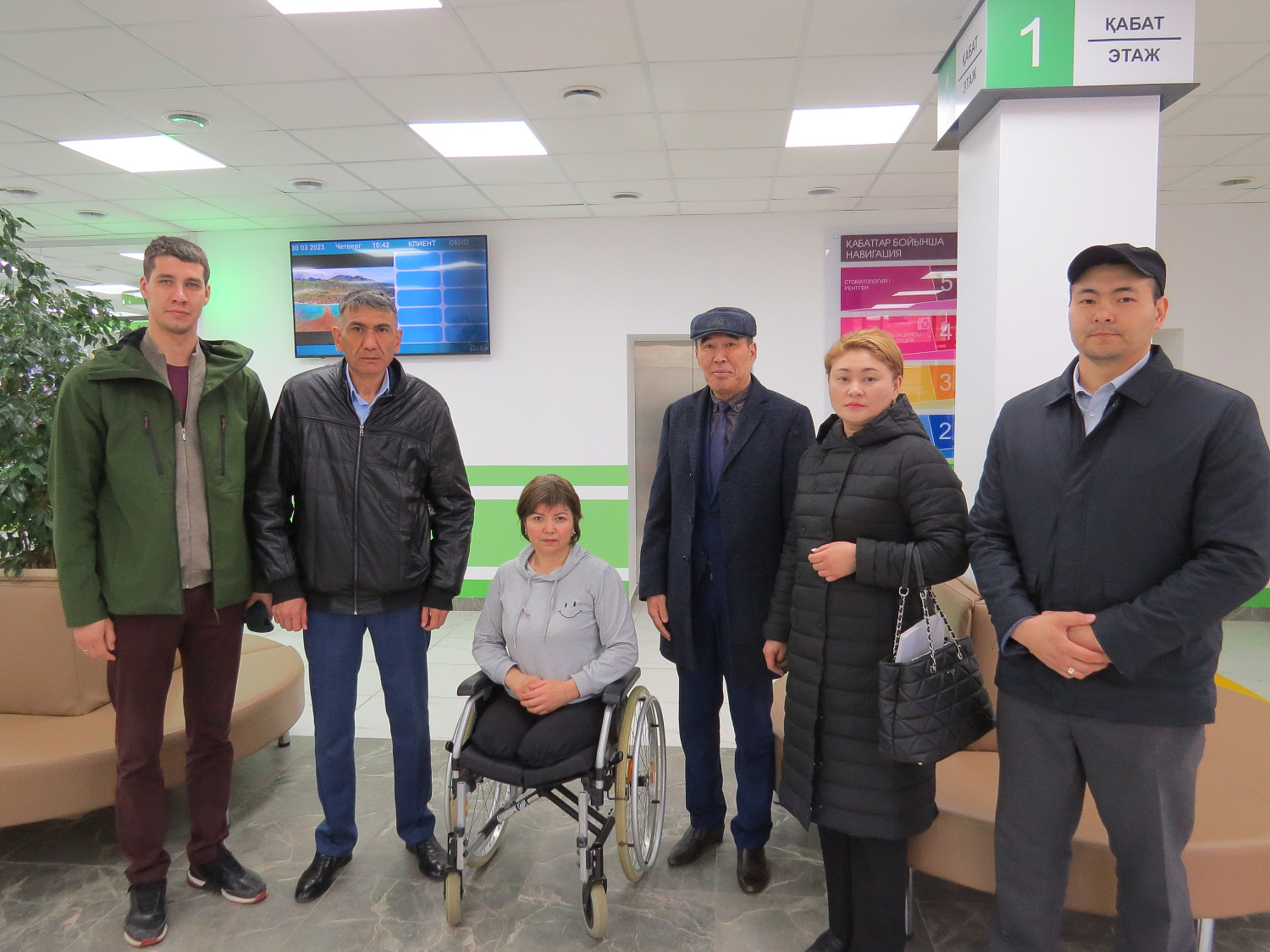 В Поликлинике АО Талап создана безбарьерная среда