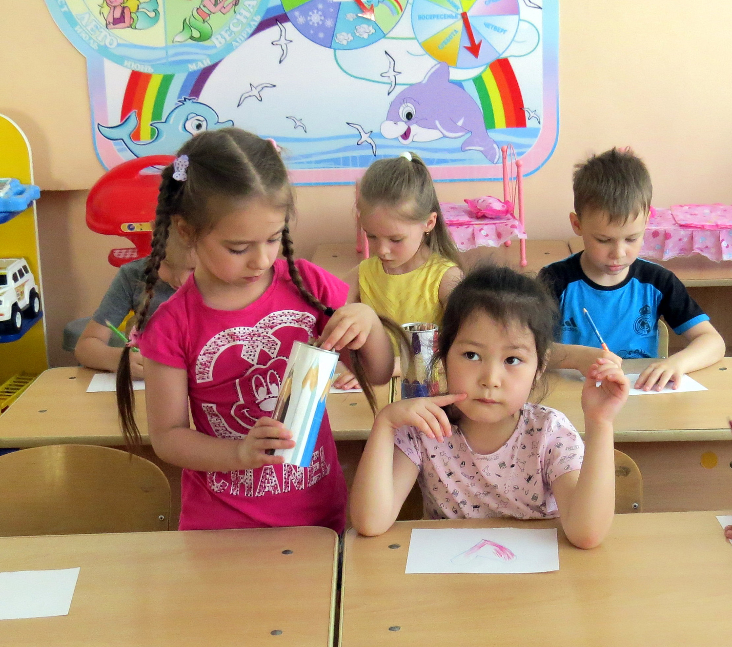 В преддверии школы