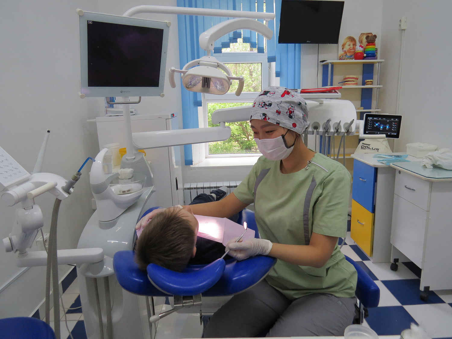 В поликлинике АО Талап на пр. Н Назарбаева начала вести приём стоматолог Алма Ермеккызы Сейтова 