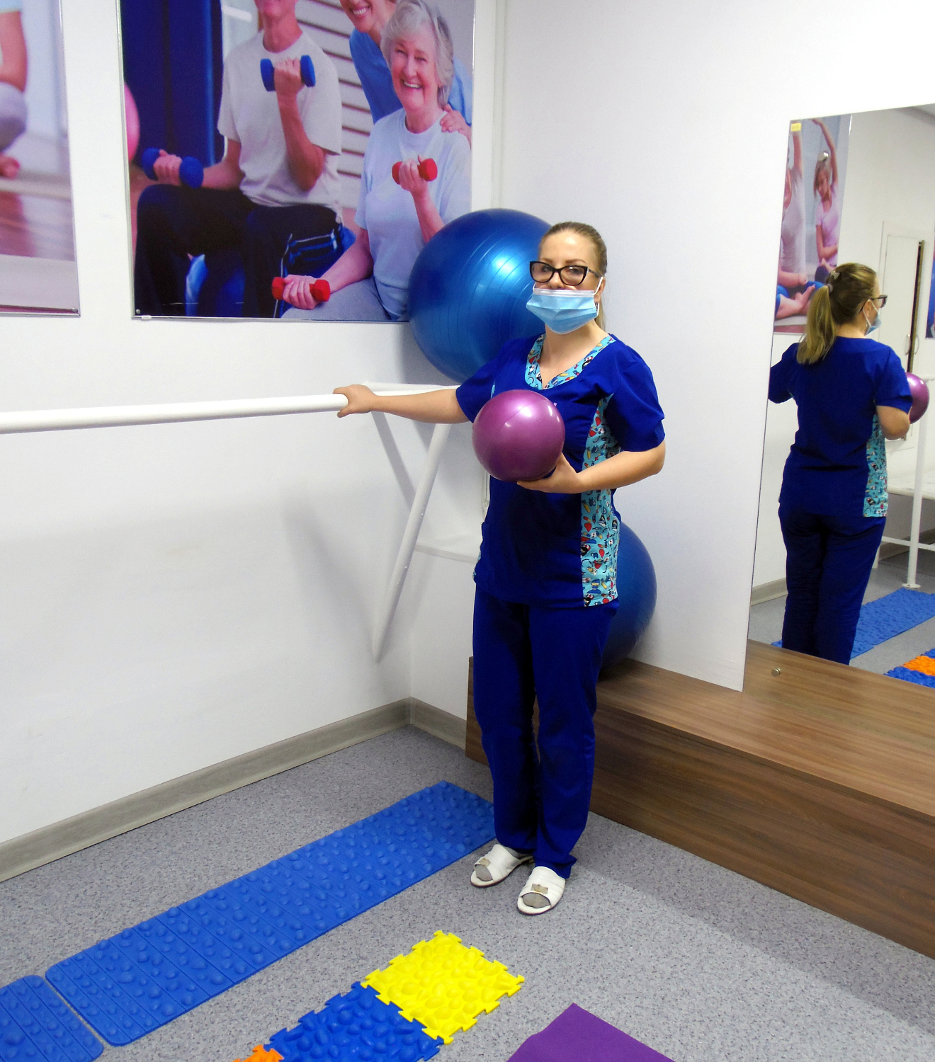 ЛФК с элементами методики Юлии Блюм 